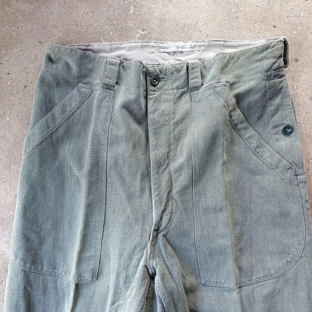 Swiss denim work pants 50's スイス軍　50年代　デニムワークパンツ　XL