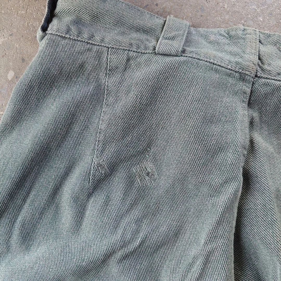 Swiss denim work pants 50's スイス軍　50年代　デニムワークパンツ　XL