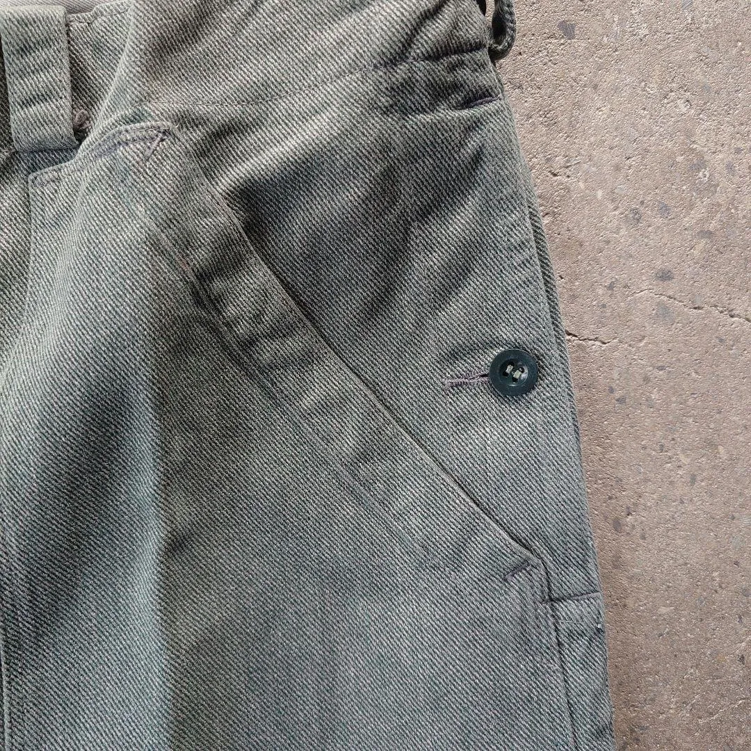 Swiss denim work pants 50's スイス軍　50年代　デニムワークパンツ　XL