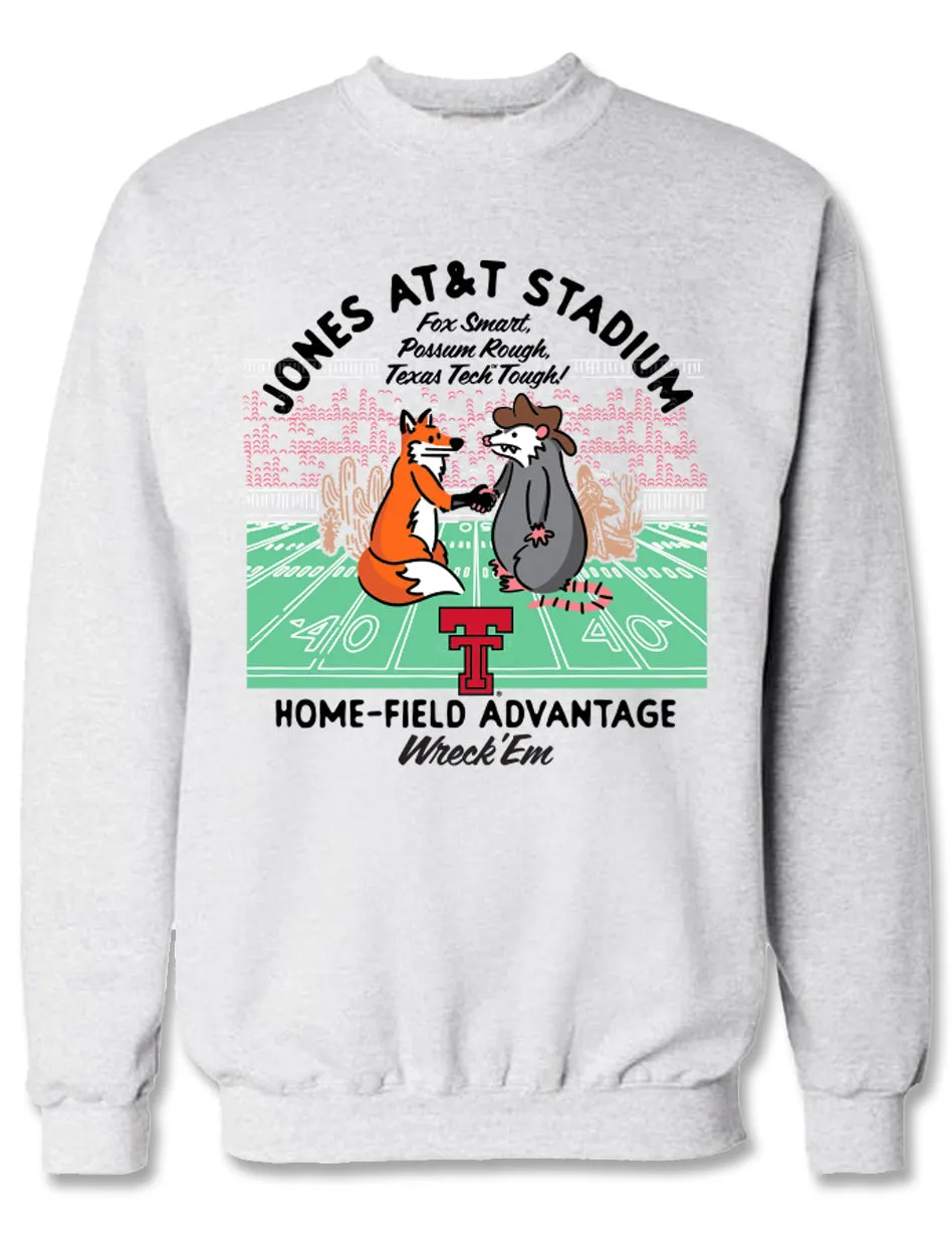 Texas Tech "Possum Tough" Grey Sweatshirt