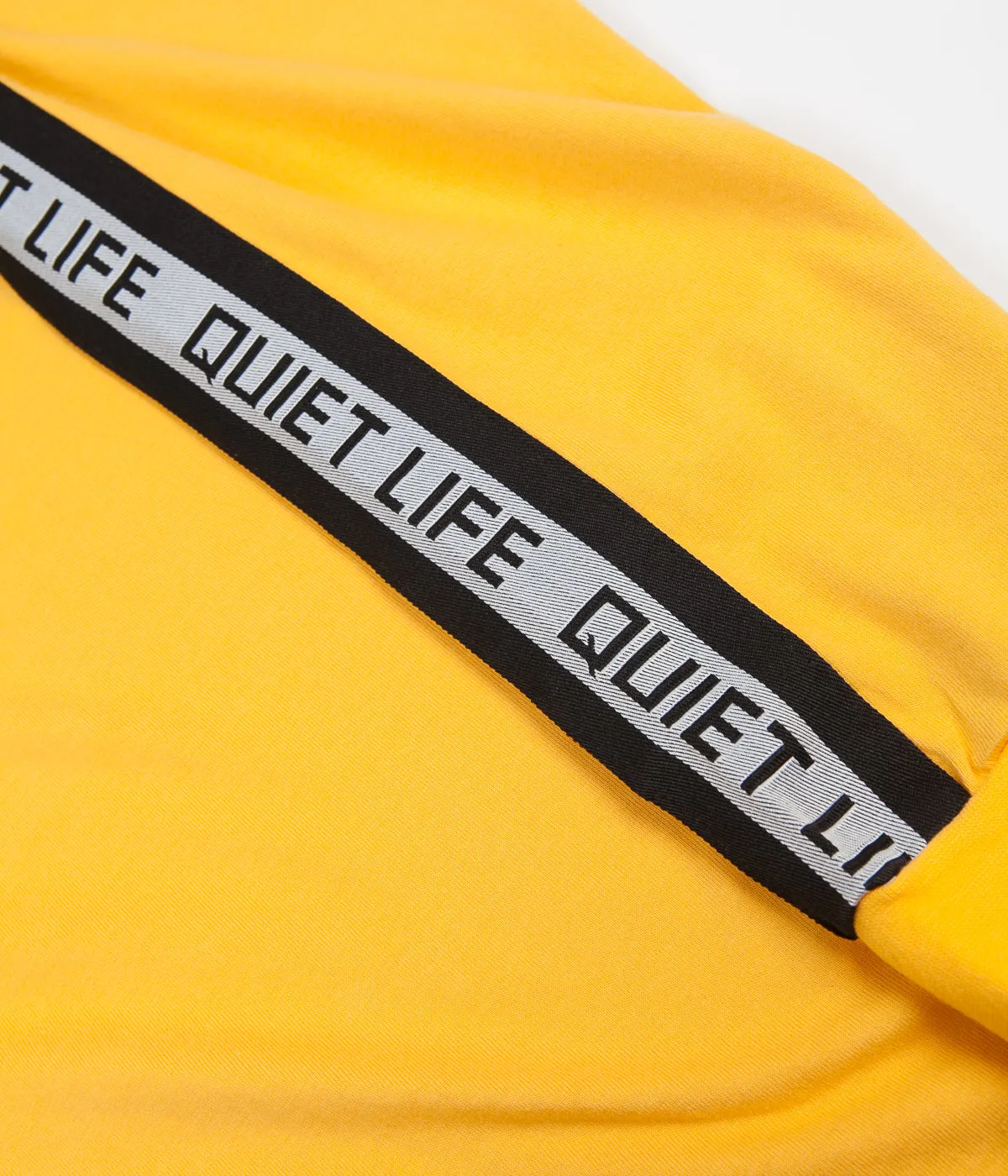 The Quiet Life Racing Stripe Long Sleeve T-Shirt - Gold