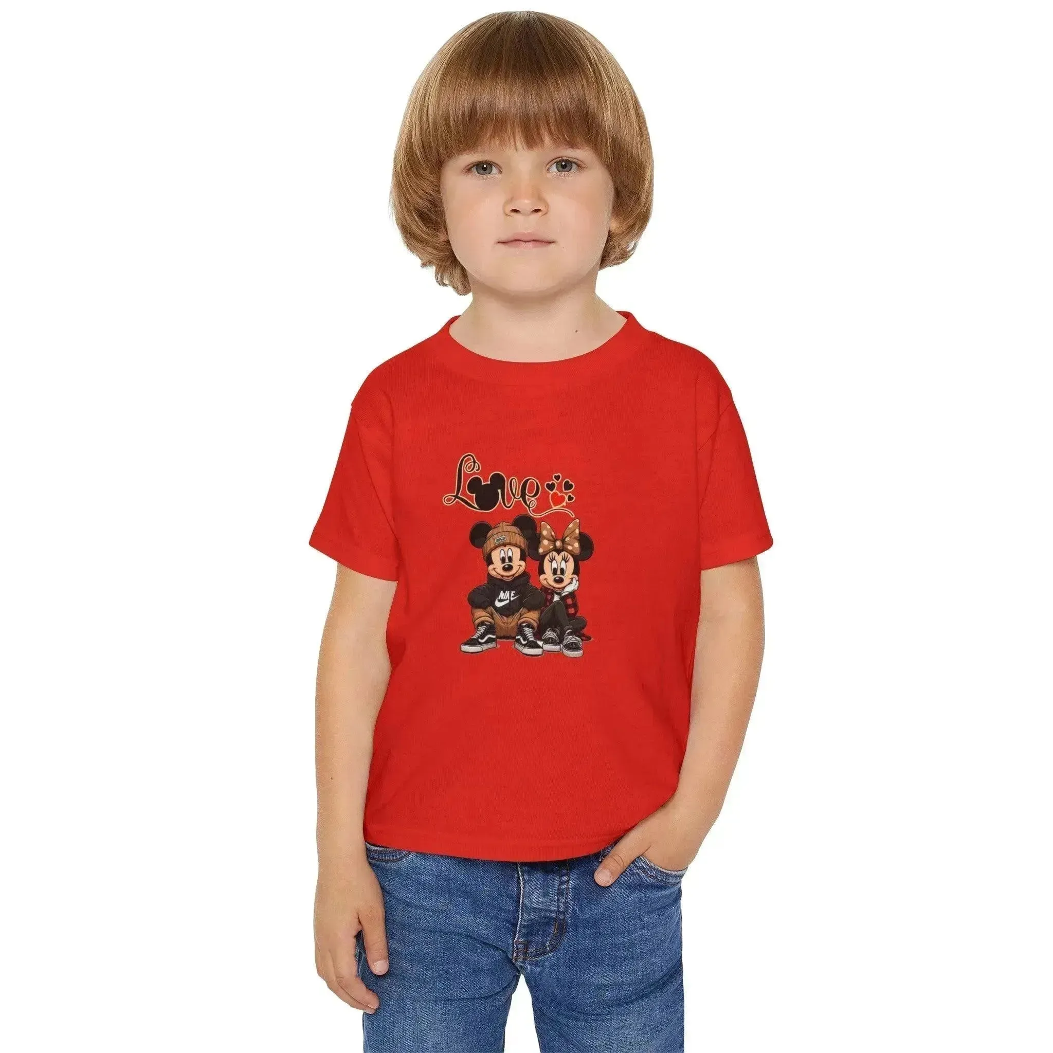 Trendy Disney Friends Love Printed Toddler T-Shirt