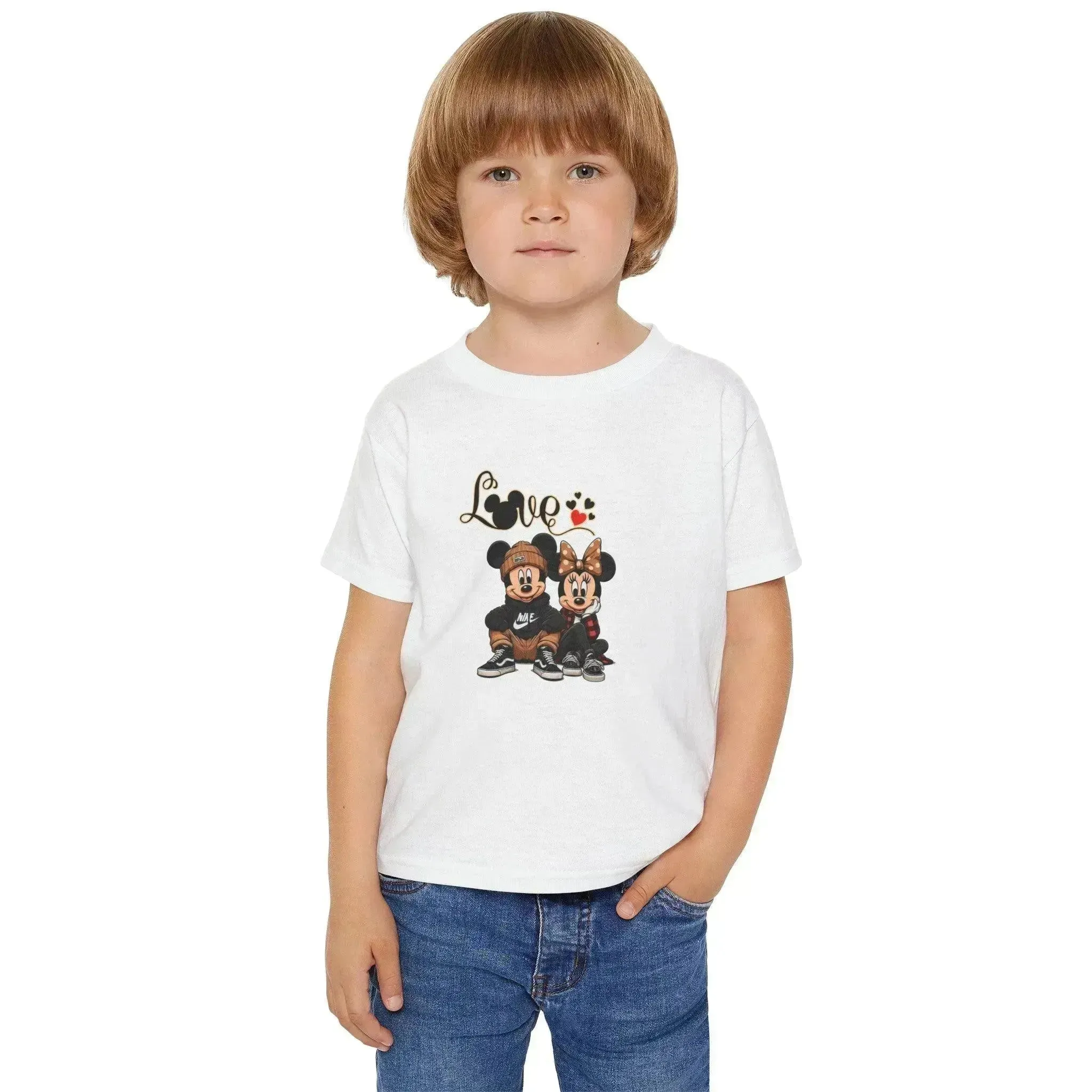 Trendy Disney Friends Love Printed Toddler T-Shirt