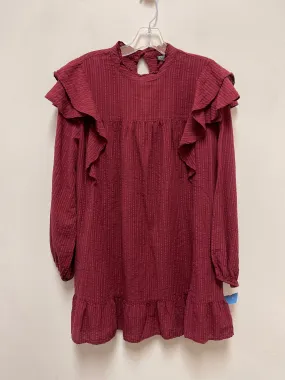 Tunic Long Sleeve By Wild Fable In Red, Size: L