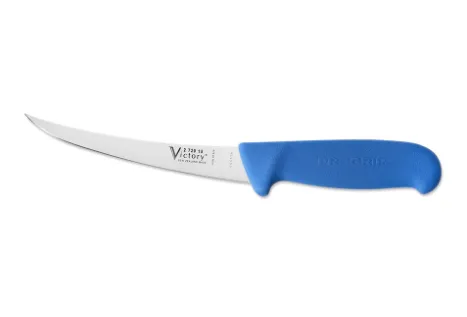 Victory Pro Grip Flex Curved Boning Knife - 15cm