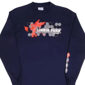 VINTAGE LINKIN PARK LONG SLEEVE TEE SHIRT 2002 SIZE MEDIUM