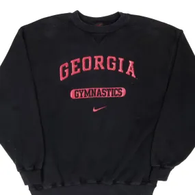 VINTAGE NCAA NIKE GEORGIA UNIVERSITY GYMNASTICS SWEATSHIRT 1990S MEDIUM