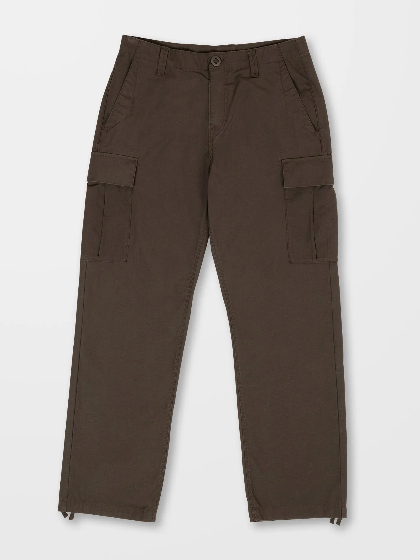 Volmander March Cargo Trousers - RINSED BLACK