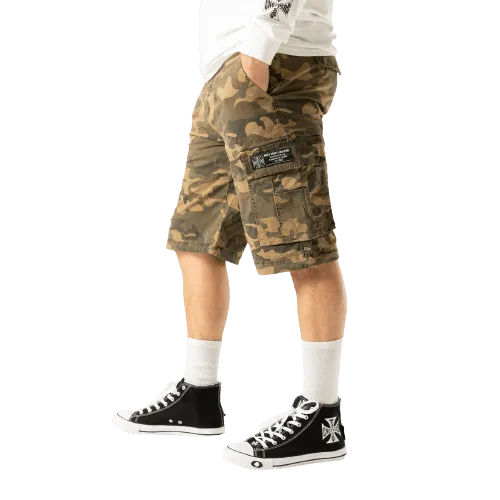 WCC CFL CARGO SHORTS - VINTAGE WOODLAND CAMO