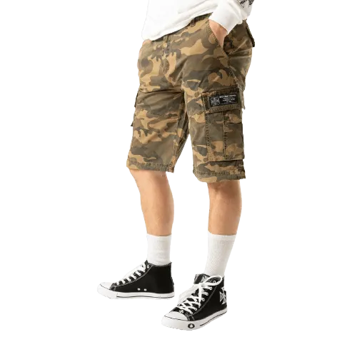 WCC CFL CARGO SHORTS - VINTAGE WOODLAND CAMO