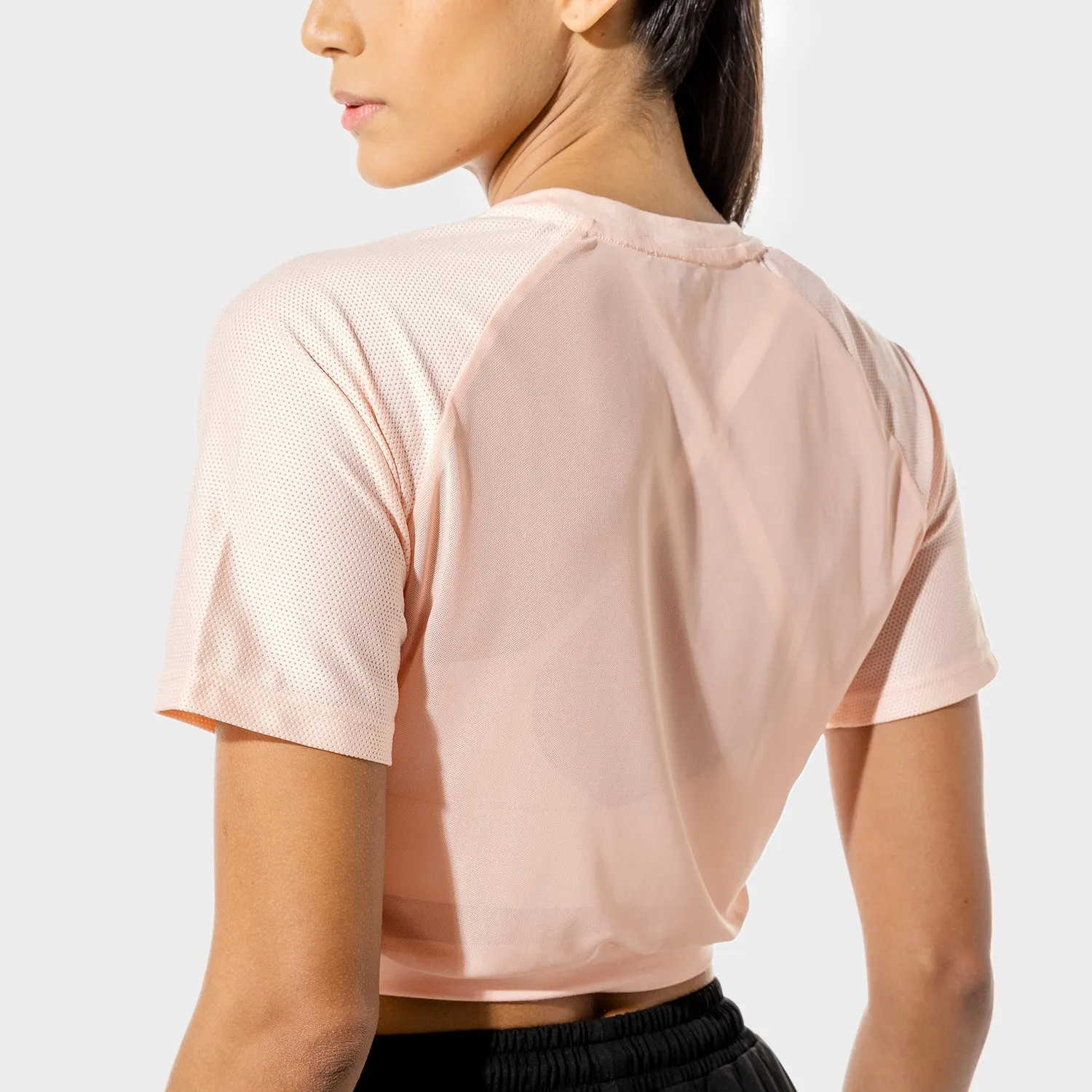 Women's Fitness - Crop Top - Peachy Keen