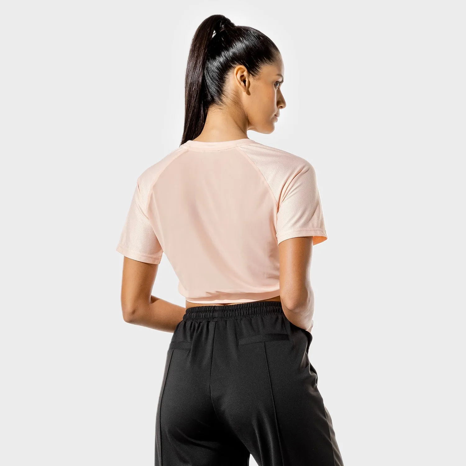 Women's Fitness - Crop Top - Peachy Keen