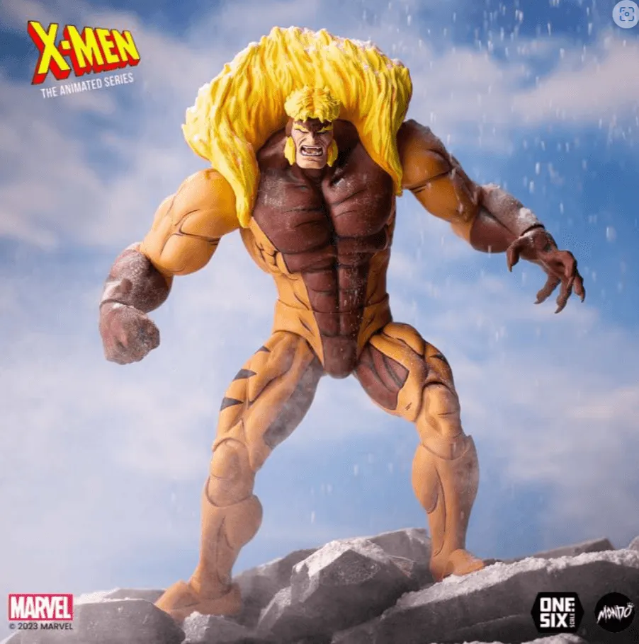 X-Men: The Animated Series Sabretooth 1:6 Scale Action Figure/ Mondo