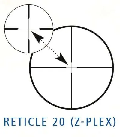 Zeiss Conquest V4 3-12x44 Ret #20